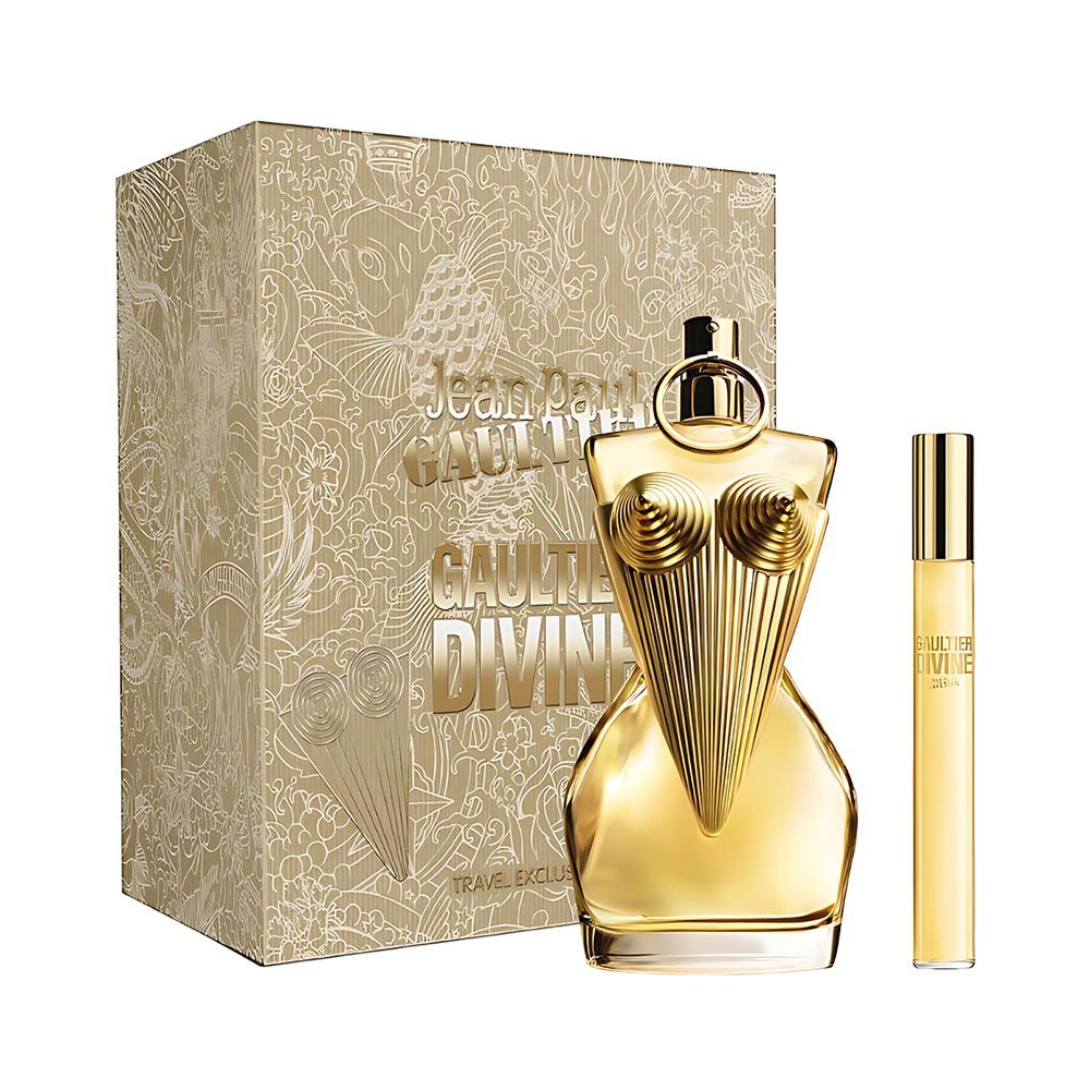 PERFUME JEAN PAUL GAULTIER DIVINE KIT F( 100MLEDP+10ML EDP) 1 PERFUME JEAN PAUL GAULTIER DIVINE KIT F( 100MLEDP+10ML EDP)