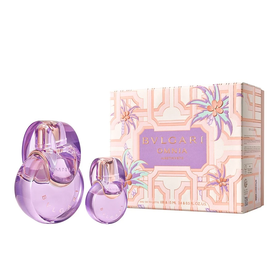 PERFUME BVLGARI OMNIA AMETHYSTE KIT F 100ML+15ML 1 PERFUME BVLGARI OMNIA AMETHYSTE KIT F 100ML+15ML