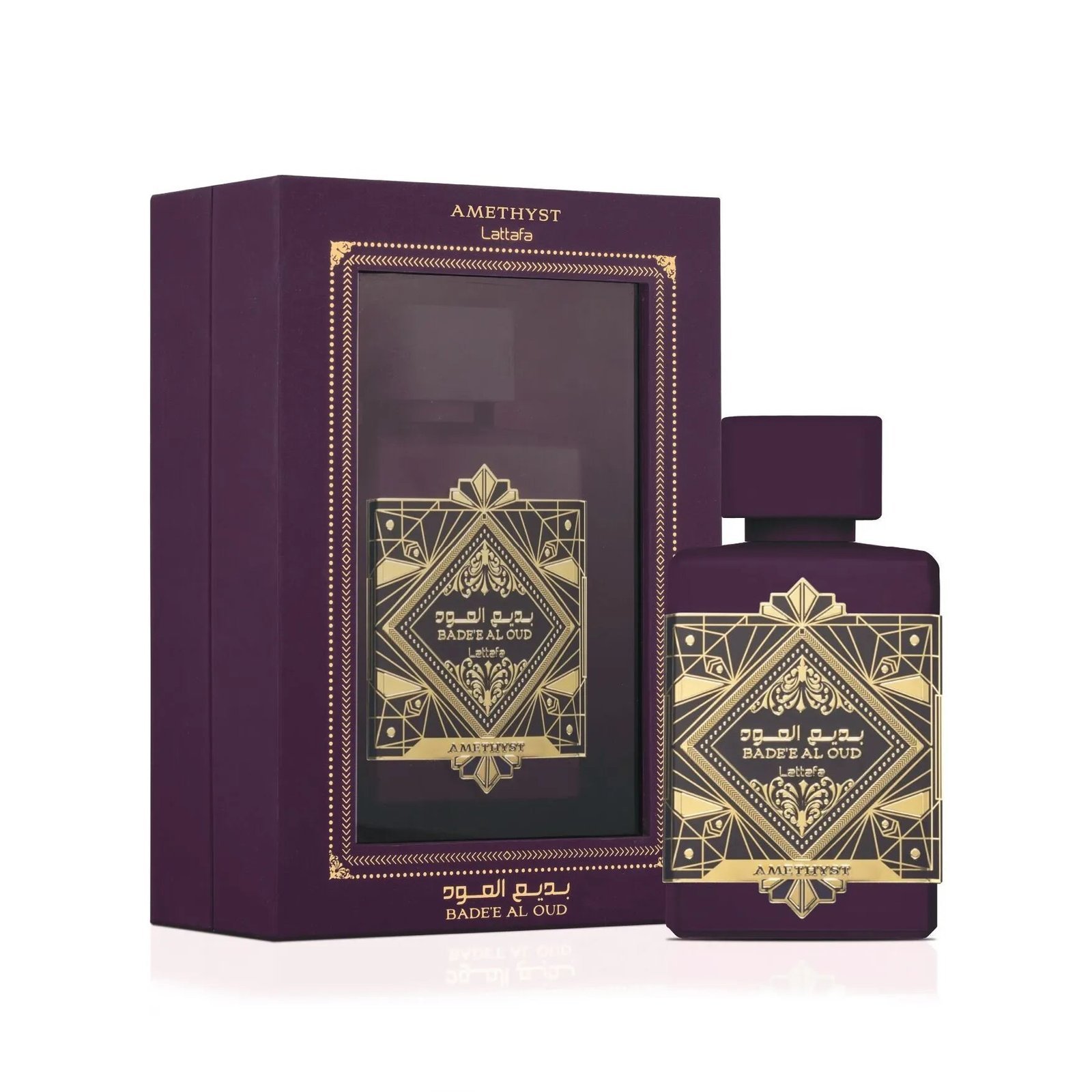 Lattafa Badee Al Oud Amethyest EDP 100ml - Unissex 1 Lattafa Badee Al Oud Amethyest