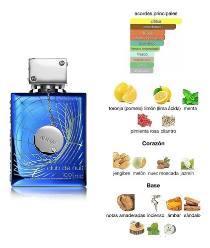 Armaf Club de Nuit Iconic - EDP 105ML 4 Armaf Club de Nuit Iconic - EDP 105ML - Imagen 4