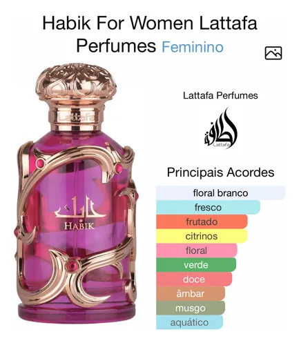 Perfume Lattafa Habik - EDP 100ml 2 Perfume Lattafa Habik - EDP 100ml - Imagen 2