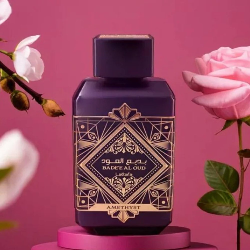 Lattafa Badee Al Oud Amethyest EDP 100ml - Unissex 4 Lattafa Badee Al Oud Amethyest EDP 100ml - Unissex - Imagen 4