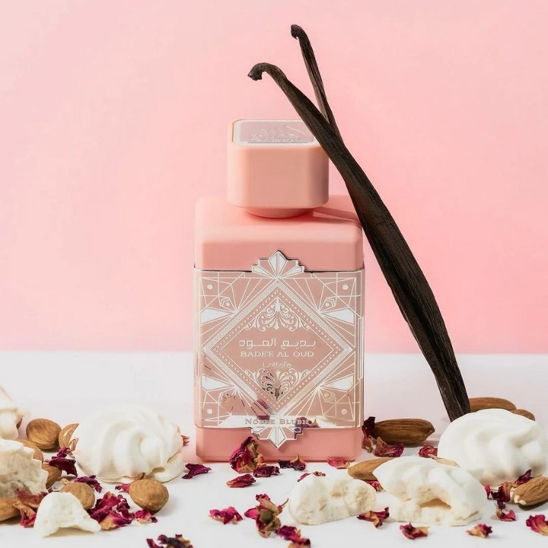 Perfume Lattafa Badee Al Oud Noble Blush - 100ml 4 Perfume Lattafa Badee Al Oud Noble Blush - 100ml - Imagen 4
