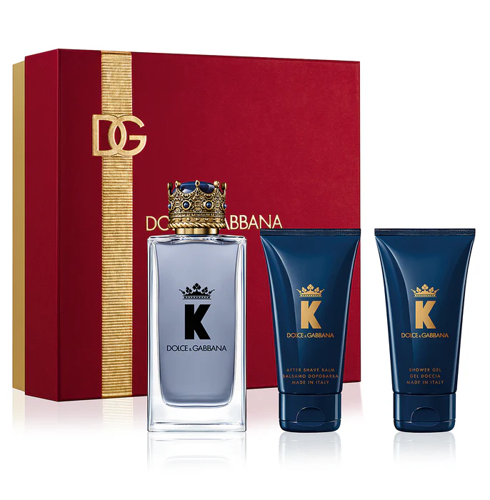 PERFUME DOLCE & GABBANA KING KIT M 100ML EDT+50MLBALM+50MLSHOWERGEL 1 PERFUME DOLCE & GABBANA KING KIT M 100ML EDT+50MLBALM+50MLSHOWERGEL