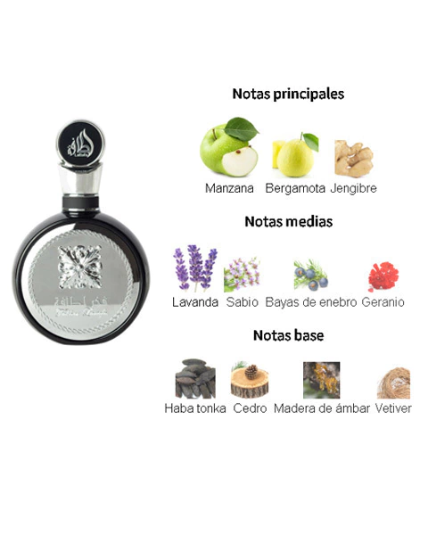 Perfume Lattafa Fakhar Black - EDP 100ml 4 Perfume Lattafa Fakhar Black - EDP 100ml - Imagen 4