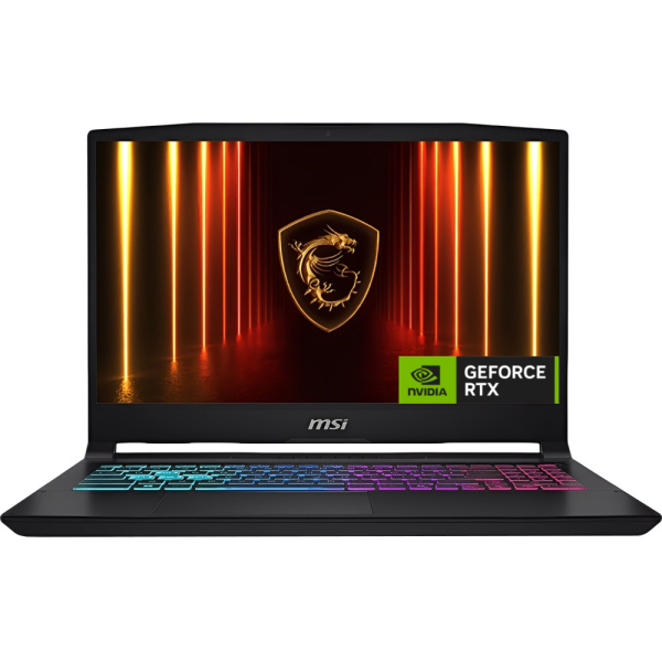 Notebook Gamer MSI Katana 15 HX B14WGK-293US 15.6" Intel Core i7 14650HX RTX 5070 8 GB - Negro 1 Notebook Gamer MSI Katana 15 HX B14WGK-293US 15.6" Intel Core i7 14650HX RTX 5070 8 GB - Negro