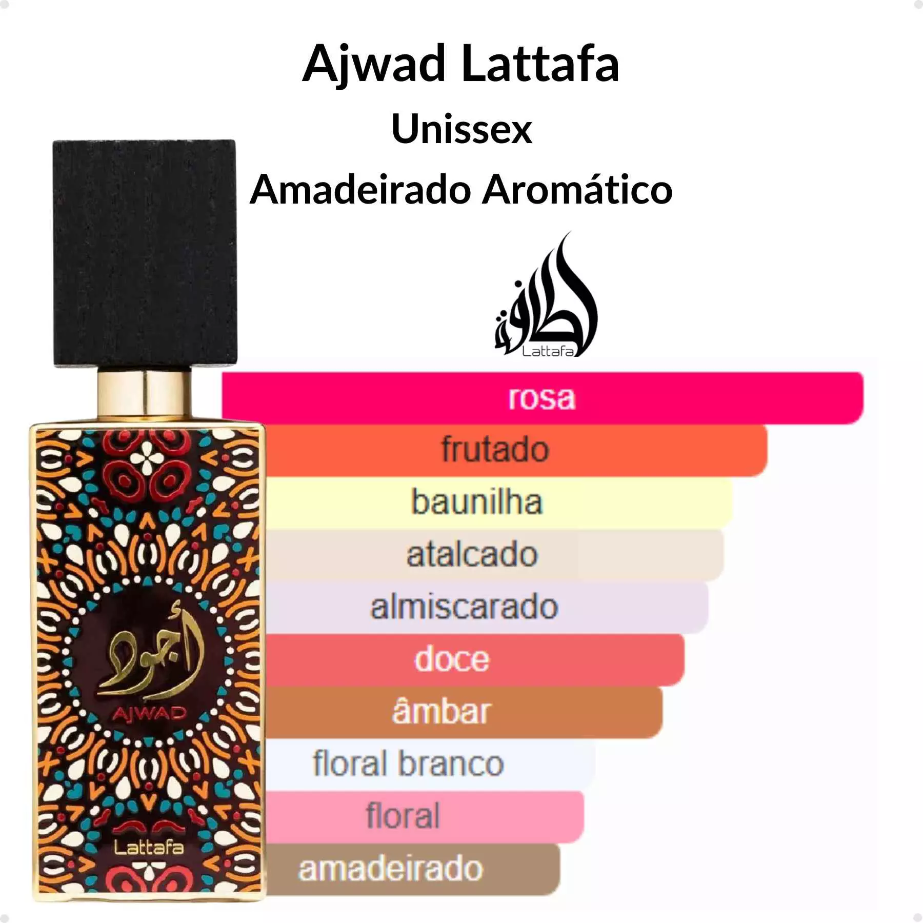 Lattafa Ajwad EDP 60ml 4 Lattafa Ajwad EDP 60ml - Imagen 4
