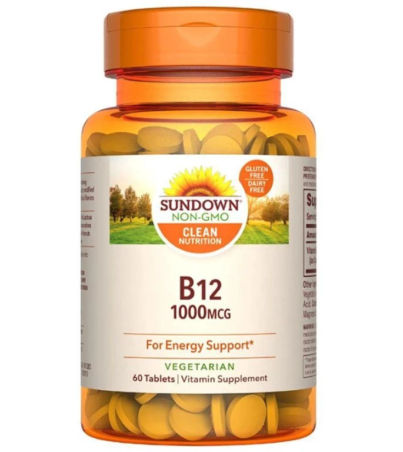 Vitamina B12 Sundown Naturals 60 tabletas