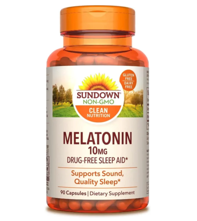 Melatonina 10 mg Sundown Naturals