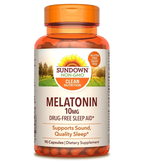 Melatonina 10 mg Sundown Naturals